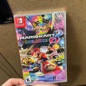 Mario kart deluxe 8 for Nintendo Swtich. Unopened.